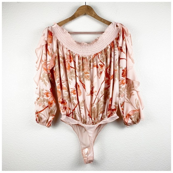 NWT Free People Born To Love Bodysuit in Lotus Combo Size Small - Picture 7 of 16